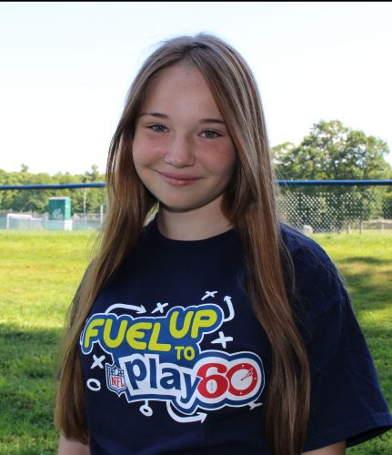 Vermont's 2016-17 Fuel Up to Play 60 State Ambassador Cat.
